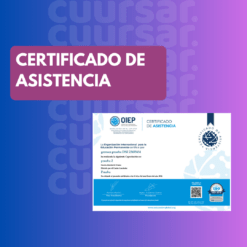 Certificado de participación OIEP